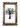 Marbled Resin & Glass Spindle Photo Frame,