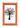 Marbled Resin & Glass Spindle Photo Frame,