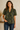 Blooming Dark Olive Top