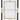 black, white and gold 4x6 photo frame on white background