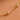 Spaced Rice Bean Magnet Necklace