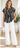 Brushstroke Black & White Dolman Blouse