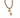 Gemstone Double Clasp Necklace