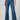 32" boot cut denim jean with seam down leg 

