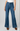 32" boot cut denim jean with seam down leg 

