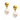 Ryder Gold Post Pearl Drop Earring