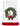 Wreath & Ribbon Initial Tea Towel