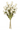 White Pompom Pick with Eva Leaves Bundle, 13"