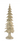 picture of gold resin tree on white background
