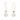 Bridal Clair Dangle Earring