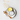 An open round tin of yellow balm or salve sits on a speckled white plate, with the lid placed beside it and a small wooden spoon holding a dollop of the product. Dry yellow flowers and a wooden spoon are styled props on a clean white background.