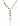 Slate Stone Cross Necklace