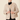 Faux Fur Cable Knit Beige Jacket