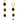huggie hoop with black crysta drop on white background