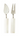 Alabaster Cheese Knives, set of 2