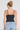 Floral Lace Knit Bralette with Adjustable Straps
