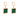 Emerald Squared Dangle Earring