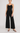 front version knit ponte pull on straight leg trouser