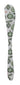 Ornament Holiday Enameled Stainless Steel Knif
