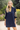 velvet dress with embroidered gold sleeve