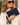 navy wristlet with model