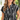 Brushstroke Black & White Dolman Blouse