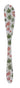 Ornament & Candy Cane Holiday Enameled Stainless Steel Knife