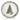 A white ceramic Christmas plate featuring a central illustration of a decorated green Christmas tree with wrapped presents, surrounded by a border of holly leaves and pinecones.