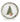 A white ceramic Christmas plate featuring a central illustration of a decorated green Christmas tree with wrapped presents, surrounded by a border of holly leaves and pinecones.