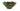 A green ceramic bowl designed to look like a leafy holly leaf, featuring a small red berry accent on the side, set against a plain white background.