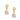 Tessa Puffy Square Resin Drop Earring