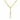 Pearl Drop Y-Chain Necklace