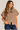 Faux Fur Trim Camel Cardigan
