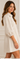 Faux Suede Exagerated Sleeve Dress