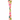 Enameled Stainless Steel Canape Knife with Bow Pattern