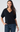 Dolman Side Spilt V-Neck Popover Sweater