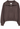 front view on long sleeve 1/2 zip modal sweatshirt