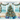 A festive coastal Christmas scene with a decorated tree in front of a beach window, garlands, stockings, wrapped gifts, and the words 'Coastal Christmas' at the top. The artwork has a soft pastel palette with blue, green, beige, and white tones.
