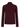 A ribbed knit turtleneck sweater in deep burgundy, shown on a plain white background.