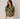Olive Grove Floral Blouse with Bow Tie Sleeve