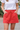Sunset Coral Pullon Skort
