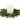 A white pillar candle centered in a circular arrangement of green pine or fir branches, photographed on a clean white background.