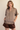 Polished Satin V-Neck Placket Top