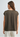 Textured Satin V-Neck Dolman Truffle Blouse