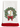 Wreath & Ribbon Initial Tea Towel