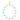 A gold chain necklace with nine faceted blue beads spaced evenly along the chain, displayed on a clean white background.