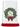 Wreath & Ribbon Initial Tea Towel