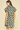 Geometric Print Tunic Dark Green Dress
