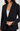 Black Blazer with Pearl Trim