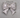 2.5" Crystal Clip Clear Silver Bow